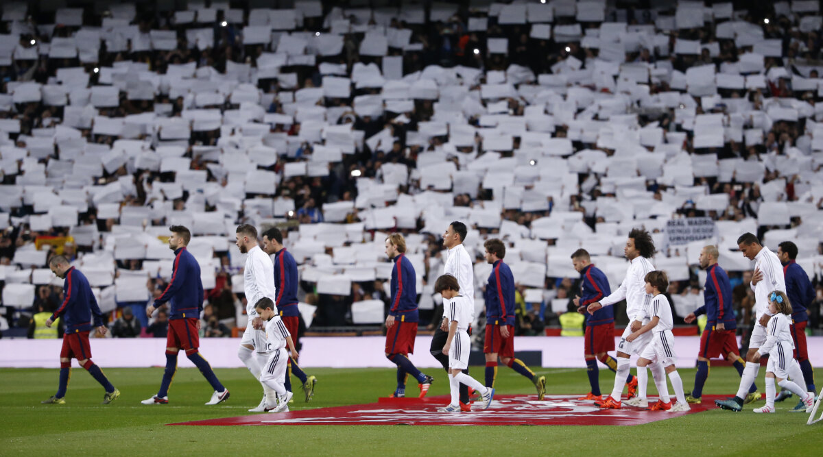 VIDEO + FOTO Real Madrid, demolată pe Santiago Bernabeu de Barcelona, scor 0-4 » Fanii madrileni i-au aplaudat pe catalani