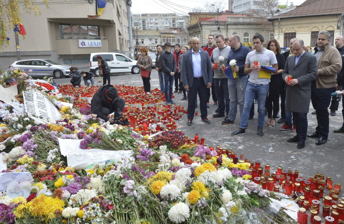 GALERIE FOTO Gest emoționant făcut de O'Sullivan și Bingham ! Au mers și s-au recules în fața clubului Colectiv