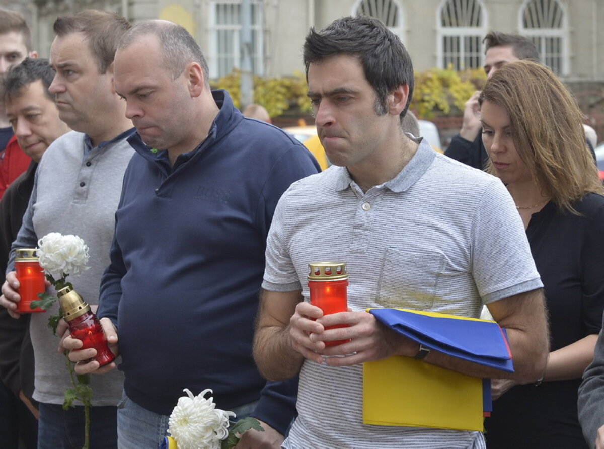 GALERIE FOTO Gest emoționant făcut de O'Sullivan și Bingham ! Au mers și s-au recules în fața clubului Colectiv