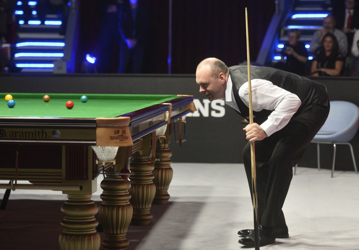 FOTO Aşi la Circ » Cele mai tari imagini ale show-ului oferit de Ronnie O'Sullivan şi Stuart Bingham