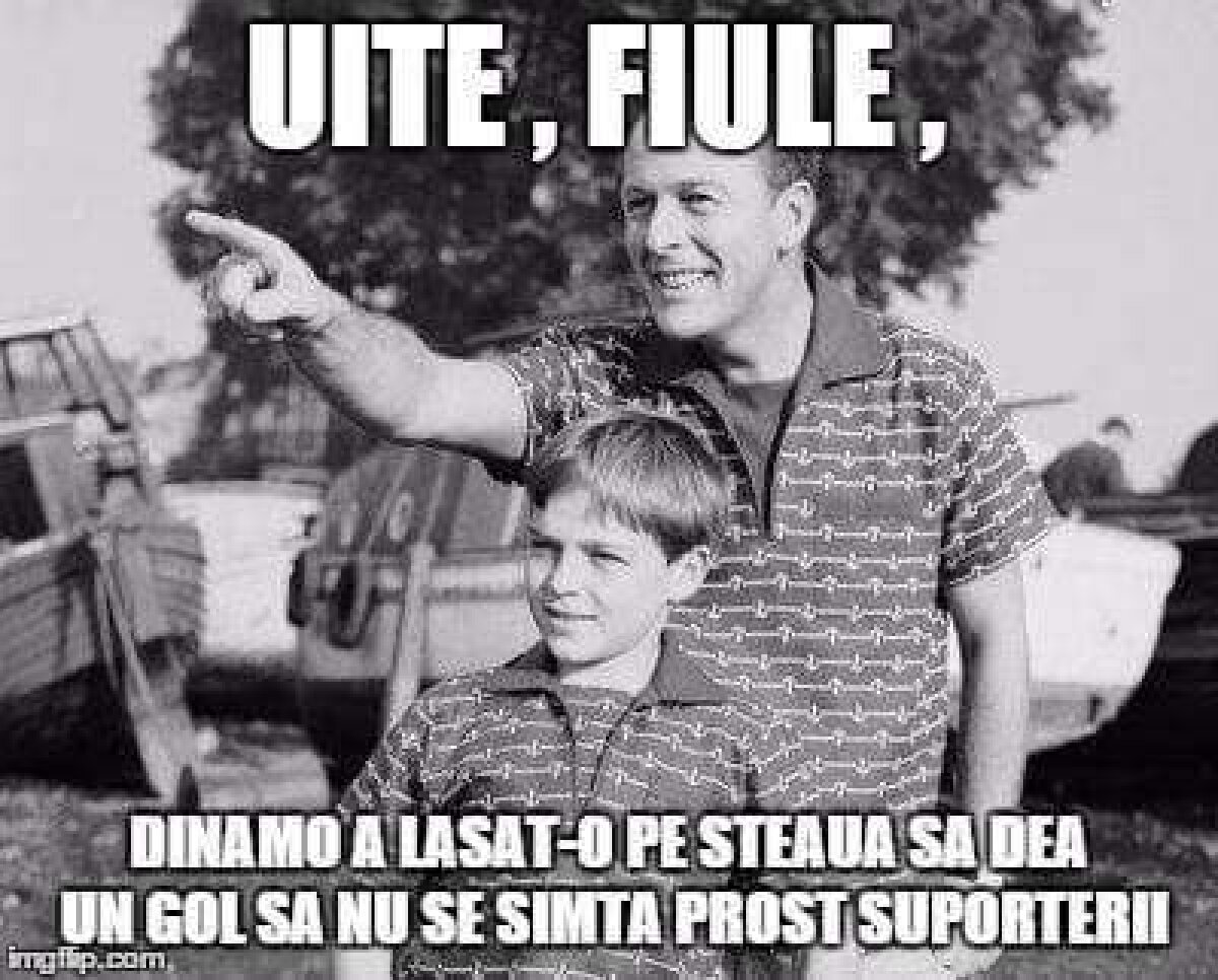 FOTO Cele mai tari meme-uri după ce Dinamo a cîştigat derby-ul cu Steaua :D