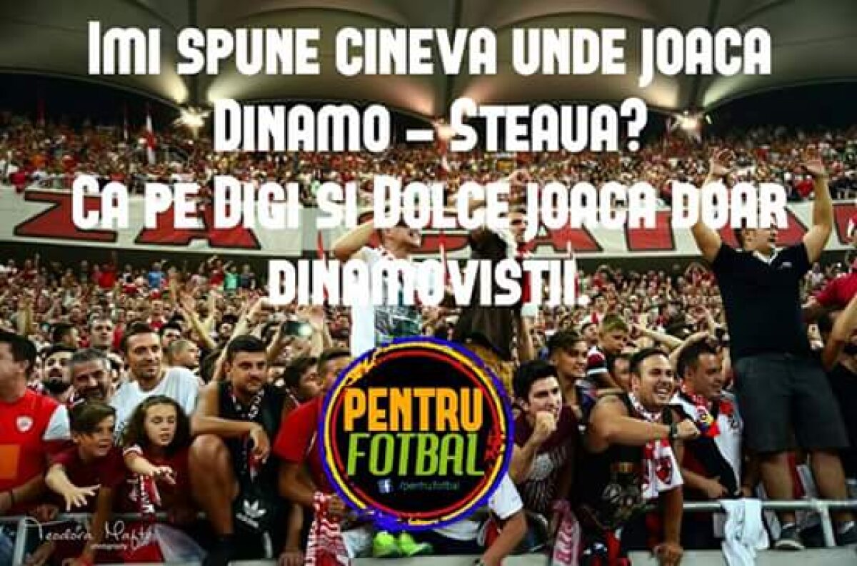 FOTO Cele mai tari meme-uri după ce Dinamo a cîştigat derby-ul cu Steaua :D