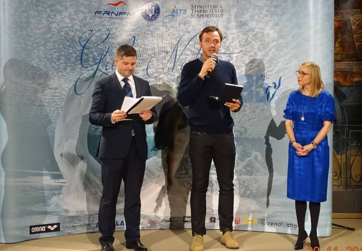 Ovidiu Ioanițoaia, premiat în gala premiilor Federației Române de Natație