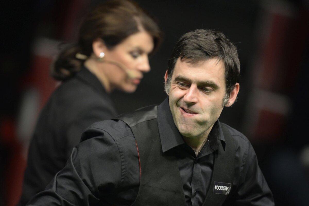 FOTO În numele jocului » Ronnie O'Sullivan şi Stuart Bingham au făcut show timp de două zile la București