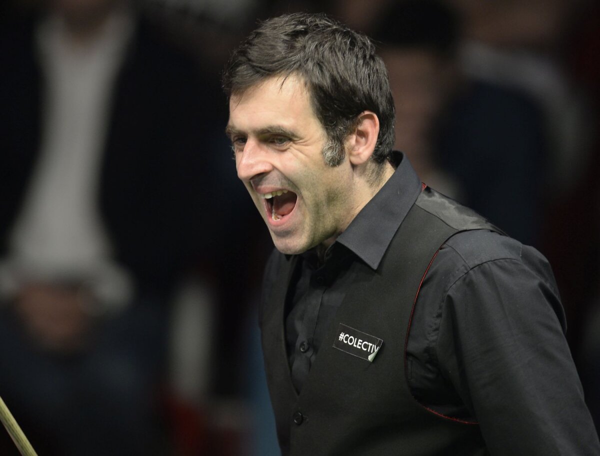 FOTO În numele jocului » Ronnie O'Sullivan şi Stuart Bingham au făcut show timp de două zile la București