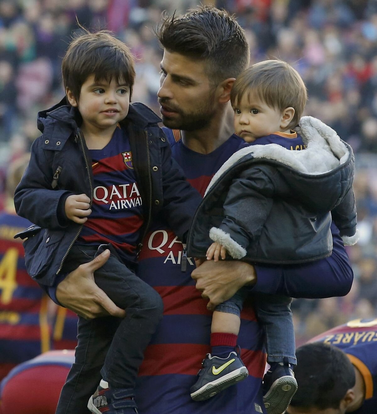 VIDEO&FOTO Spectacol pentru grădiniță » Supravegheați de copiii lor, starurile Barcelonei au făcut show cu Sociedad, 4-0