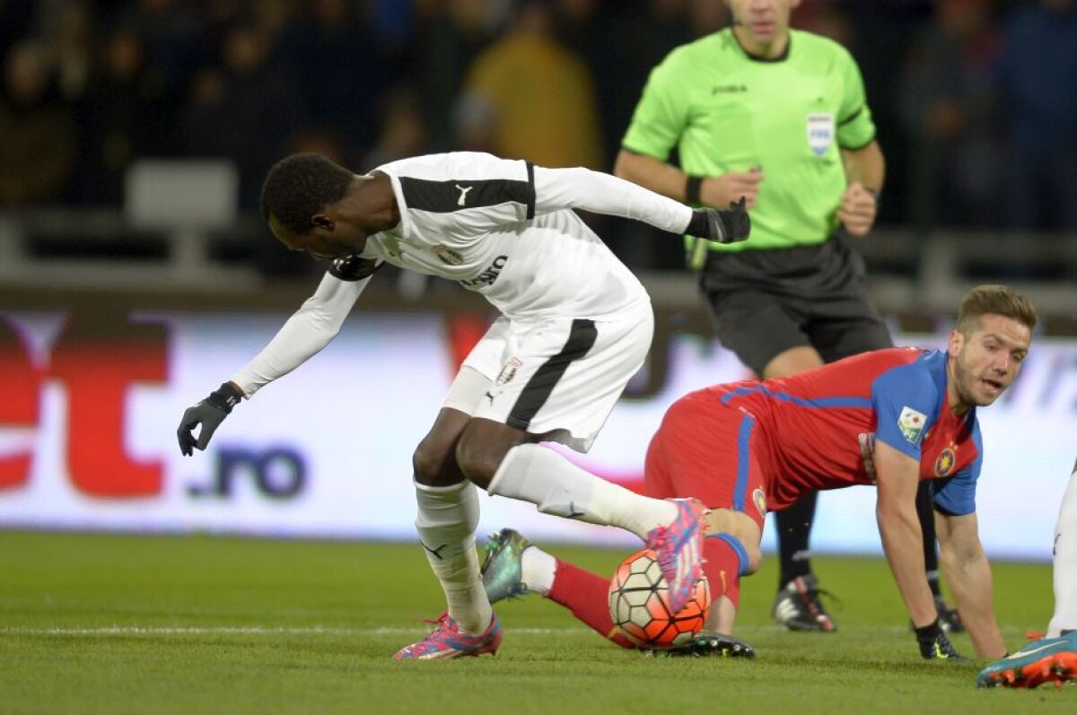 VIDEO + FOTO Dramatic! Steaua a pierdut în ultimul minut meciul cu Astra, 0-1 » Șansele la titlu sînt tot mai mici