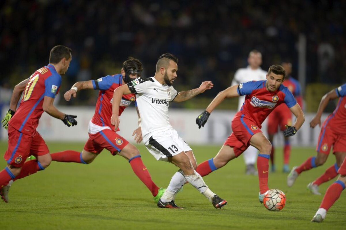 VIDEO + FOTO Dramatic! Steaua a pierdut în ultimul minut meciul cu Astra, 0-1 » Șansele la titlu sînt tot mai mici