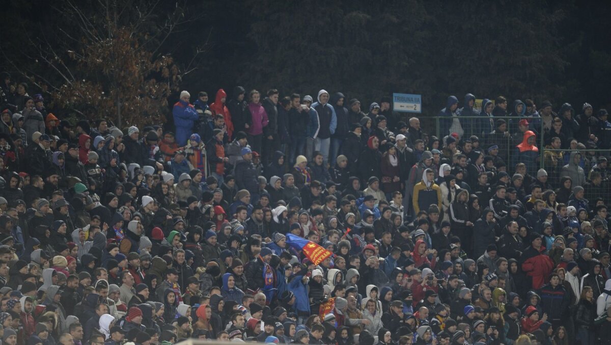 FOTO Provincia nu se refuză! Steaua înregistrează un paradox: cel mai popular club din România e hulit doar în Capitală