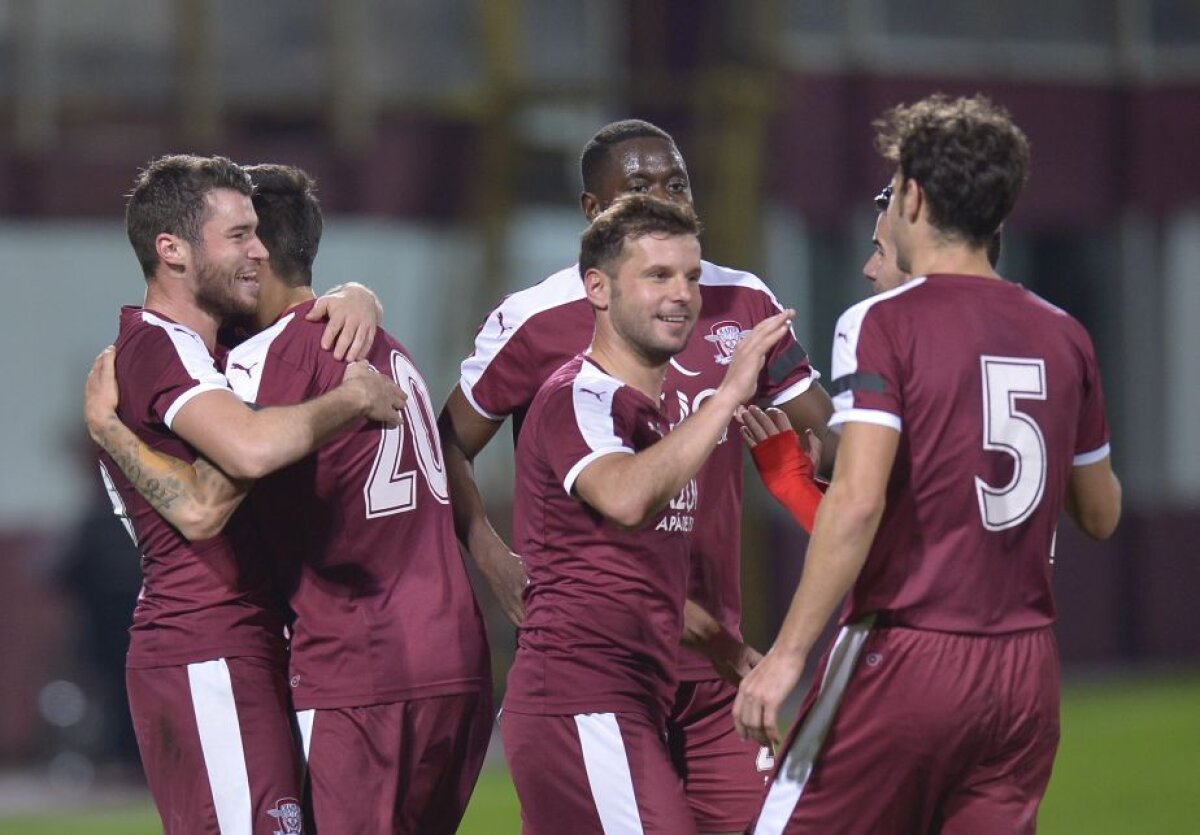 VIDEO+FOTO Rapid, noul lider din seria 1, după victoria în fața Gloriei Buzău, scor 4-0