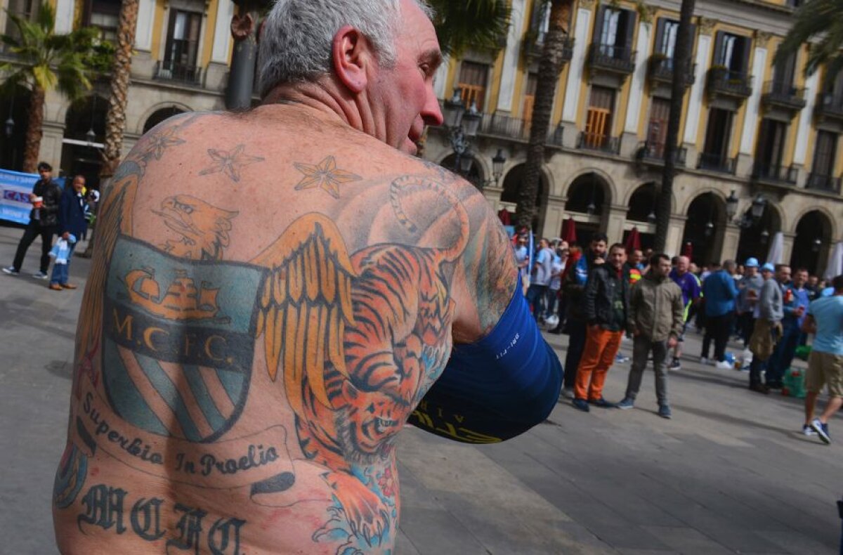 Manchester City își schimbă stema, însă nu uită de fani: va plăti înlocuirea vechilor tatuaje cu însemnele clubului