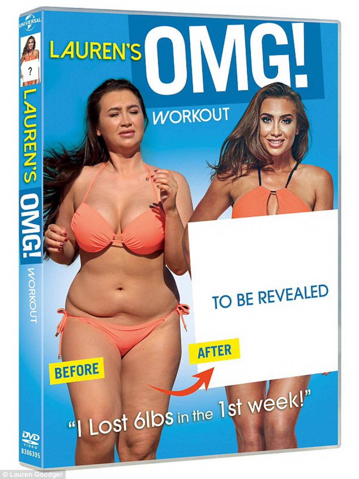 Lauren Goodger a lansat un DVD cu fitness, după ce a pierdut foarte mult în greutate