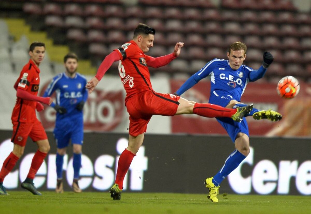 VIDEO+FOTO Dinamo a luat fața Pandurilor și a trecut pe locul 3 după victoria împotriva gorjenilor, scor 2-1