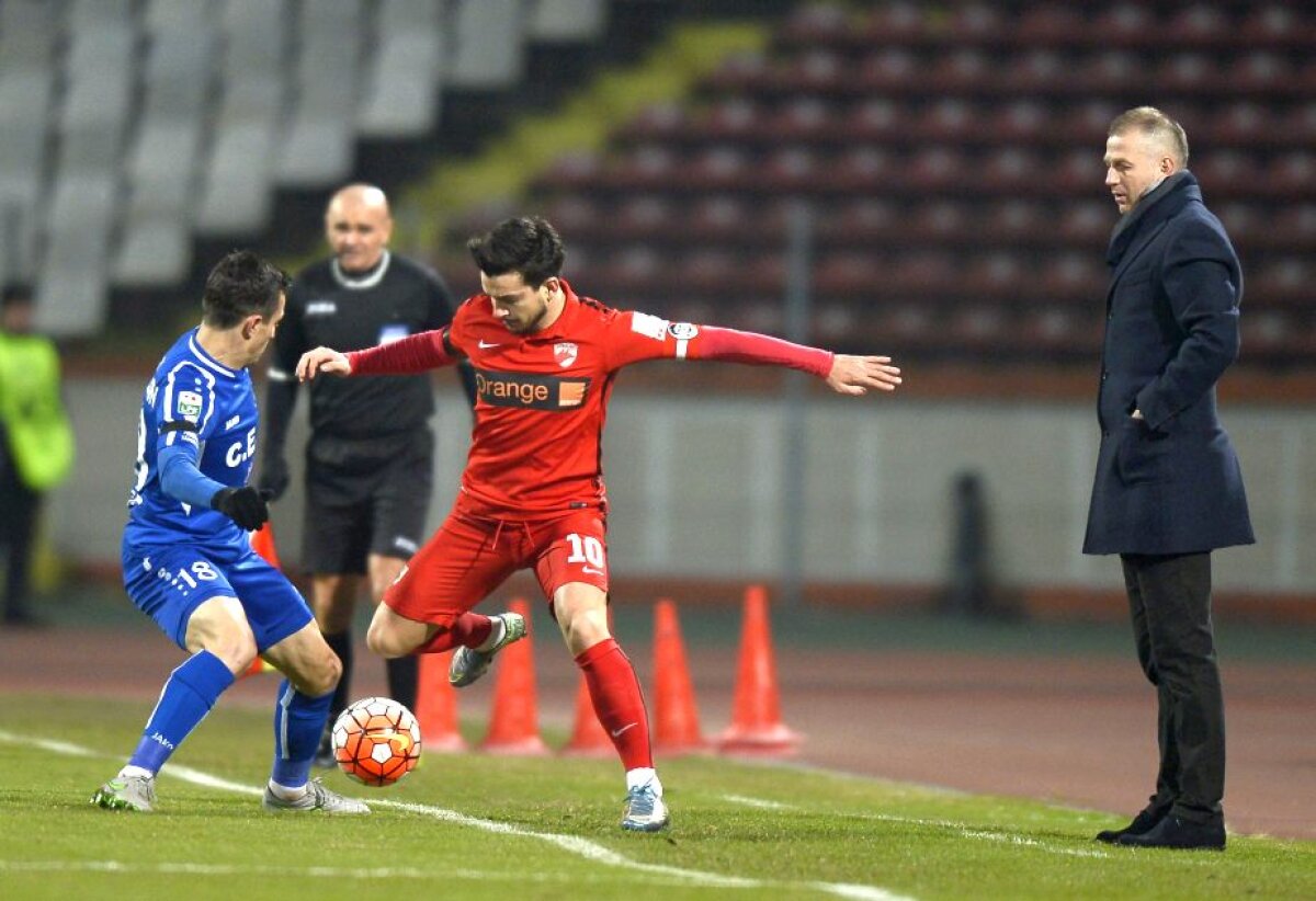 VIDEO+FOTO Dinamo a luat fața Pandurilor și a trecut pe locul 3 după victoria împotriva gorjenilor, scor 2-1