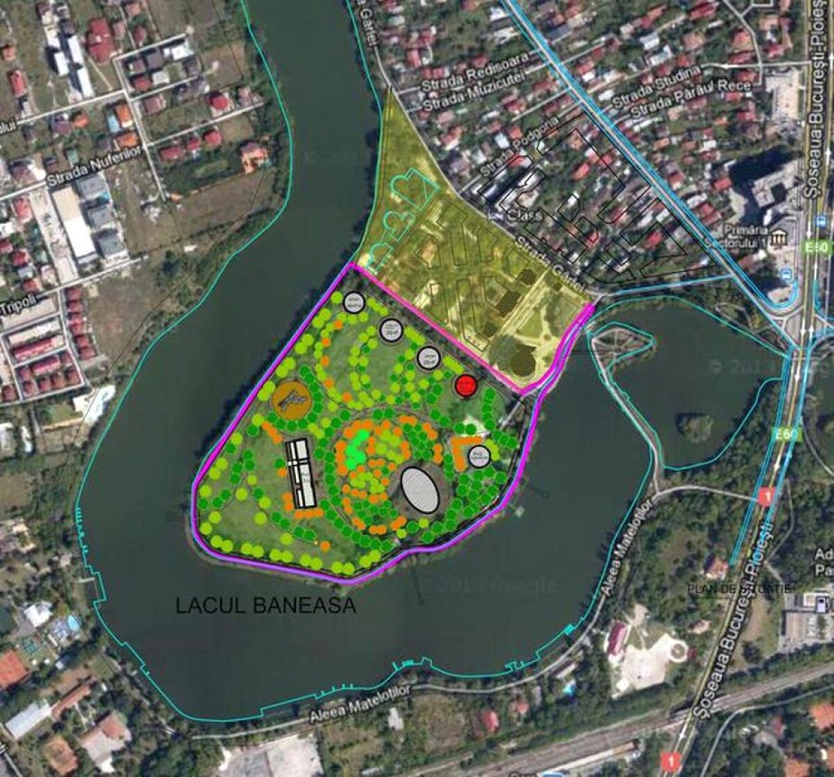 Superafacere pusă la cale de Dumitru Dragomir și Ioan Niculae » Construiesc o bază de agrement și un parc de distracții pe peninsula de pe lacul Băneasa