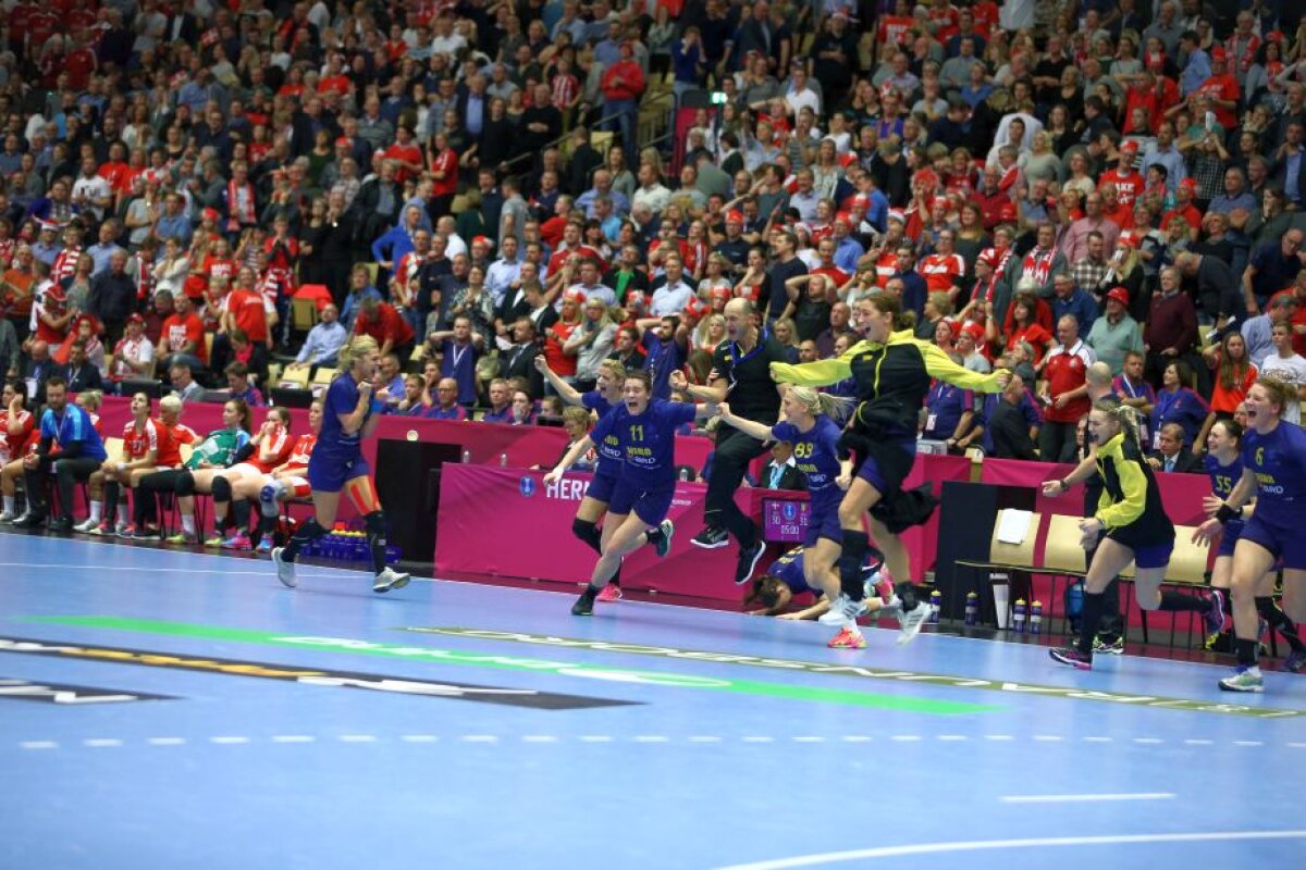 GALERIE FOTO Româncele s-au descătușat după calificarea în semifinale! Imagini de colecție cu Neagu și compania