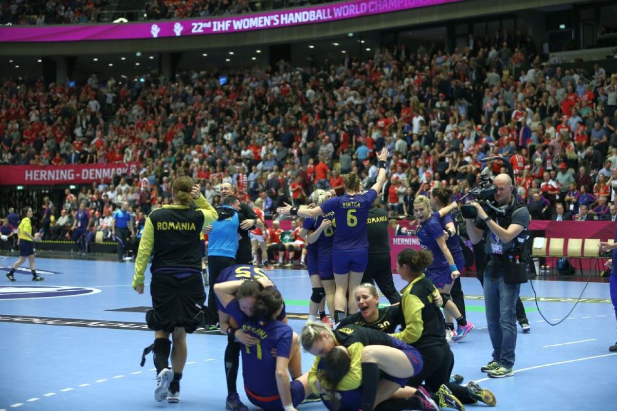 GALERIE FOTO Româncele s-au descătușat după calificarea în semifinale! Imagini de colecție cu Neagu și compania