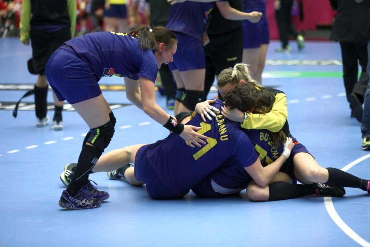 GALERIE FOTO Româncele s-au descătușat după calificarea în semifinale! Imagini de colecție cu Neagu și compania