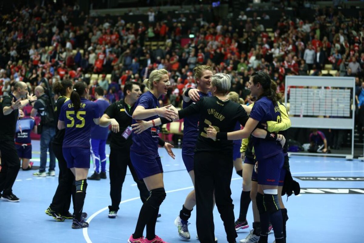 GALERIE FOTO Româncele s-au descătușat după calificarea în semifinale! Imagini de colecție cu Neagu și compania
