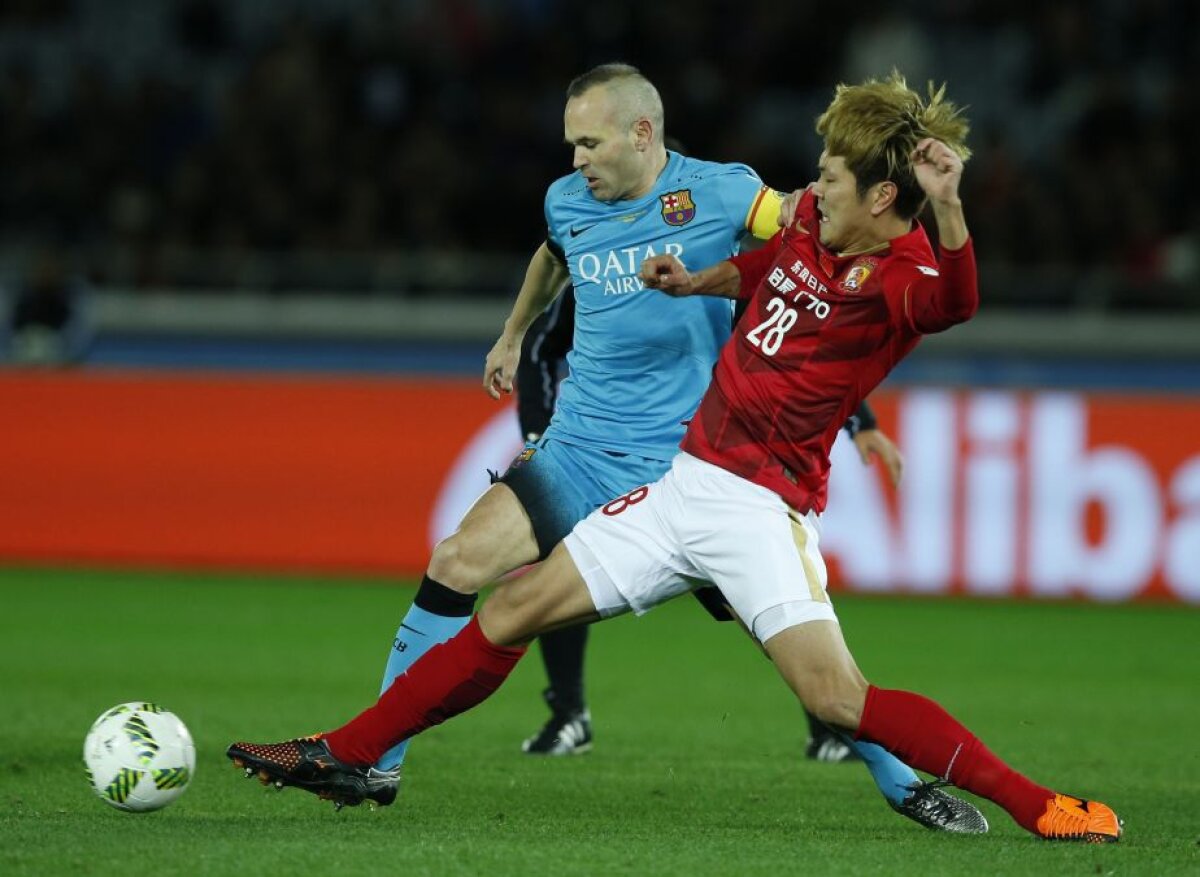 FOTO  + VIDEO » Barcelona - Guaghzhou 3-0 » Hat-trick-ul lui Suarez îi duce pe catalani în finala CM al cluburilor