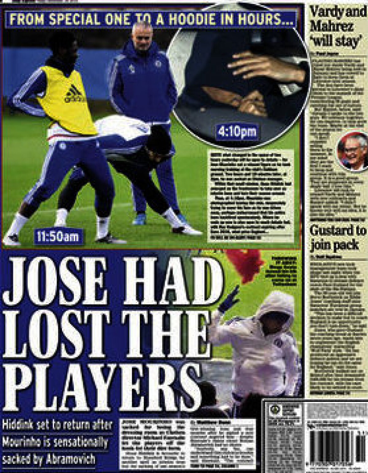 Ce scriu azi ziarele de sport din lume (18 decembrie 2015)