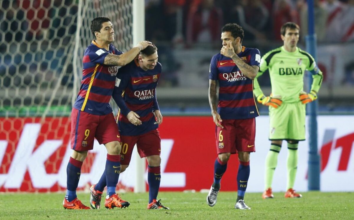 VIDEO + FOTO Barcelona, campioana mondială a cluburilor! Catalanii au cîștigat al cincilea trofeu al anului, după 3-0 cu River Plate