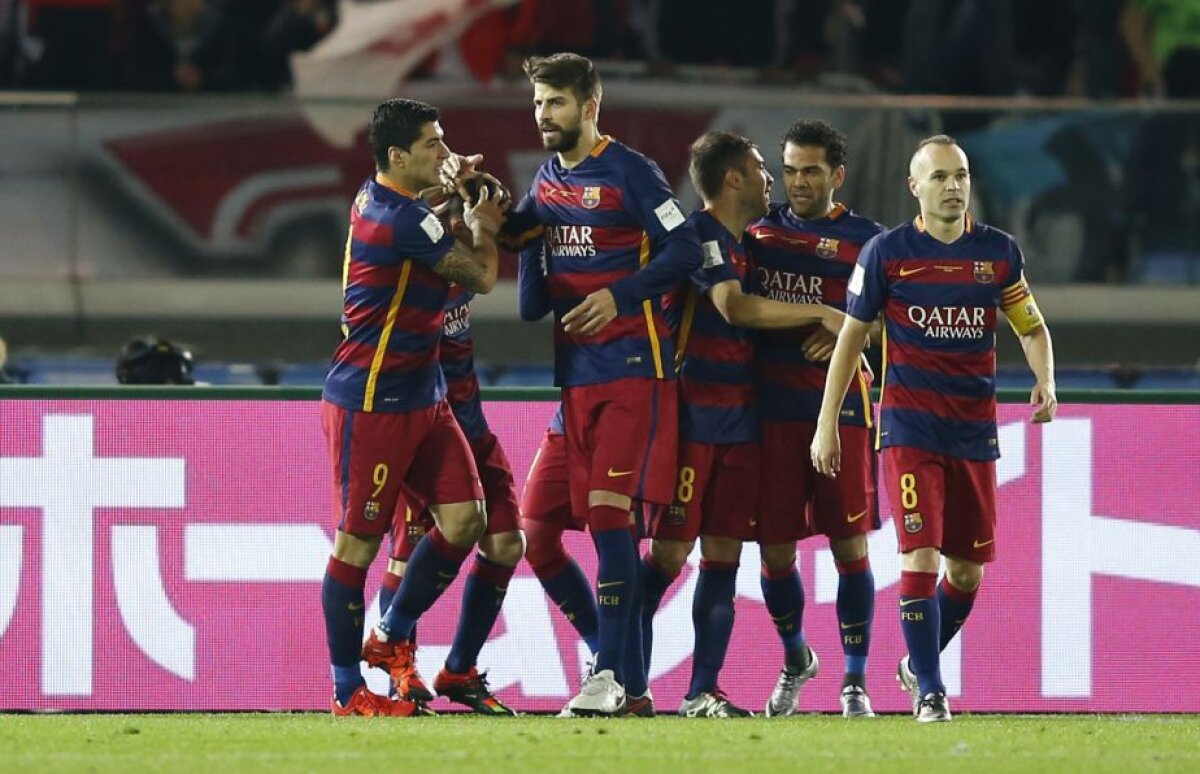 VIDEO + FOTO Barcelona, campioana mondială a cluburilor! Catalanii au cîștigat al cincilea trofeu al anului, după 3-0 cu River Plate
