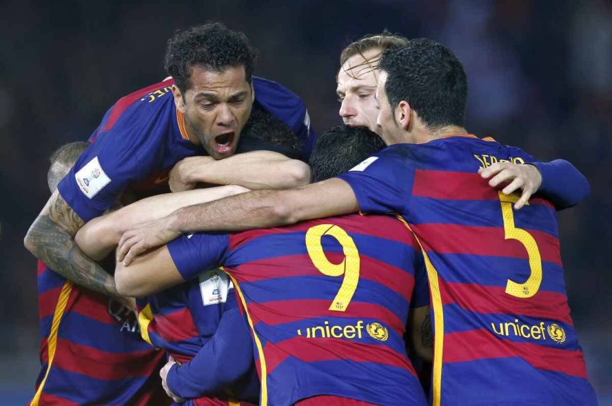 VIDEO + FOTO Barcelona, campioana mondială a cluburilor! Catalanii au cîștigat al cincilea trofeu al anului, după 3-0 cu River Plate