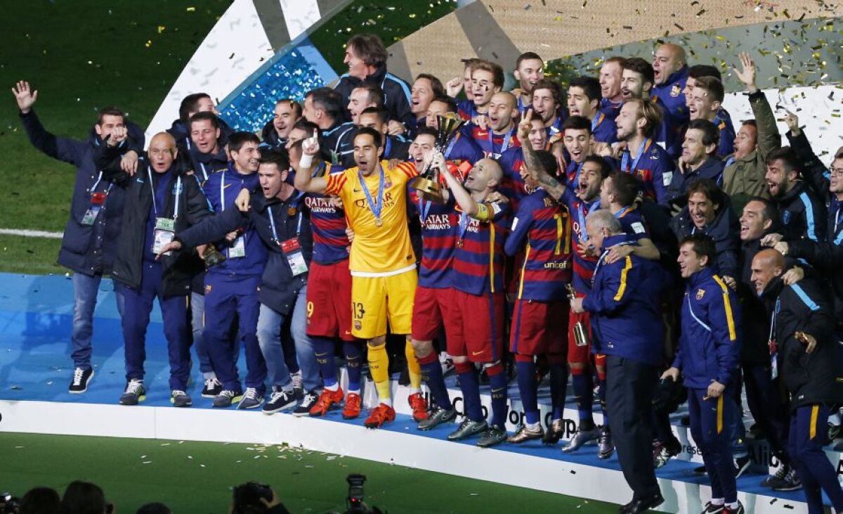 VIDEO + FOTO Barcelona, campioana mondială a cluburilor! Catalanii au cîștigat al cincilea trofeu al anului, după 3-0 cu River Plate