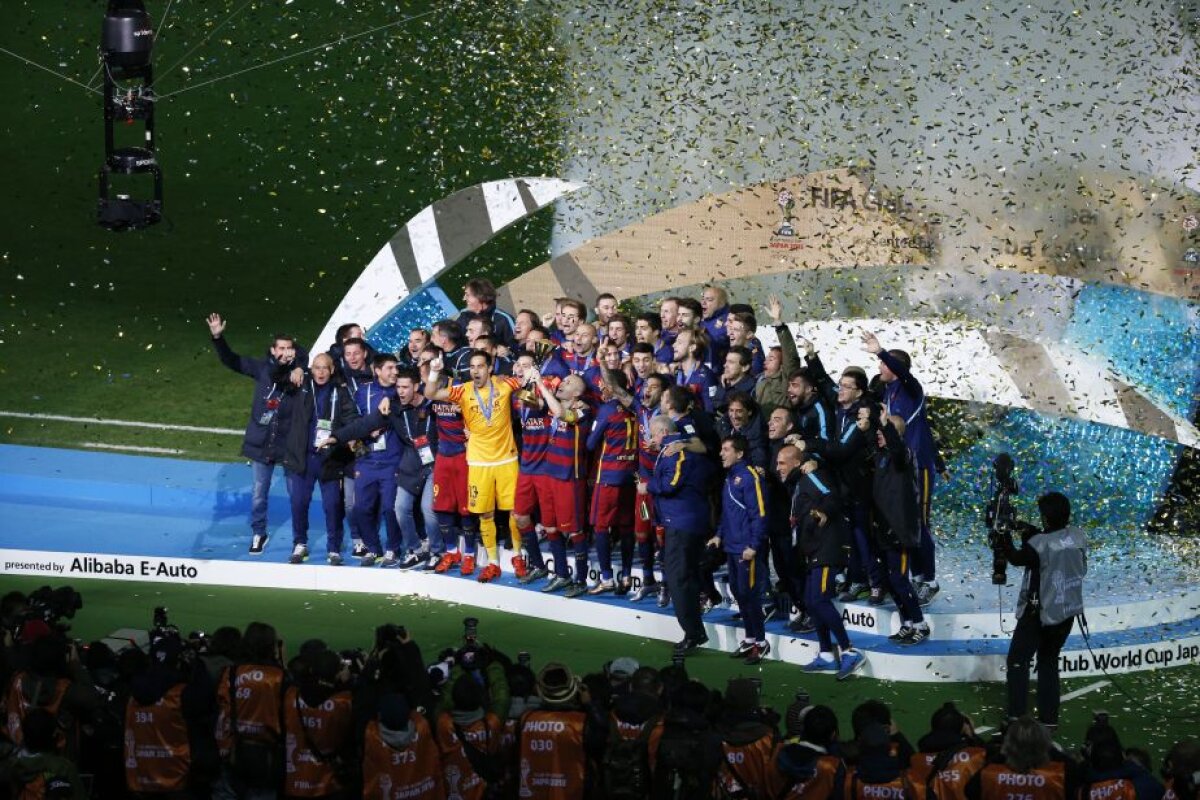 VIDEO + FOTO Barcelona, campioana mondială a cluburilor! Catalanii au cîștigat al cincilea trofeu al anului, după 3-0 cu River Plate
