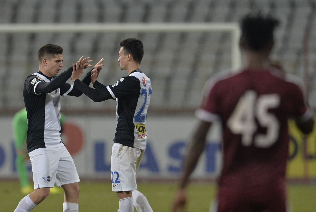 FOTO & VIDEO Viitorul a învins FC Voluntari, scor 3-2, și a urcat pe locul 2 în Liga 1