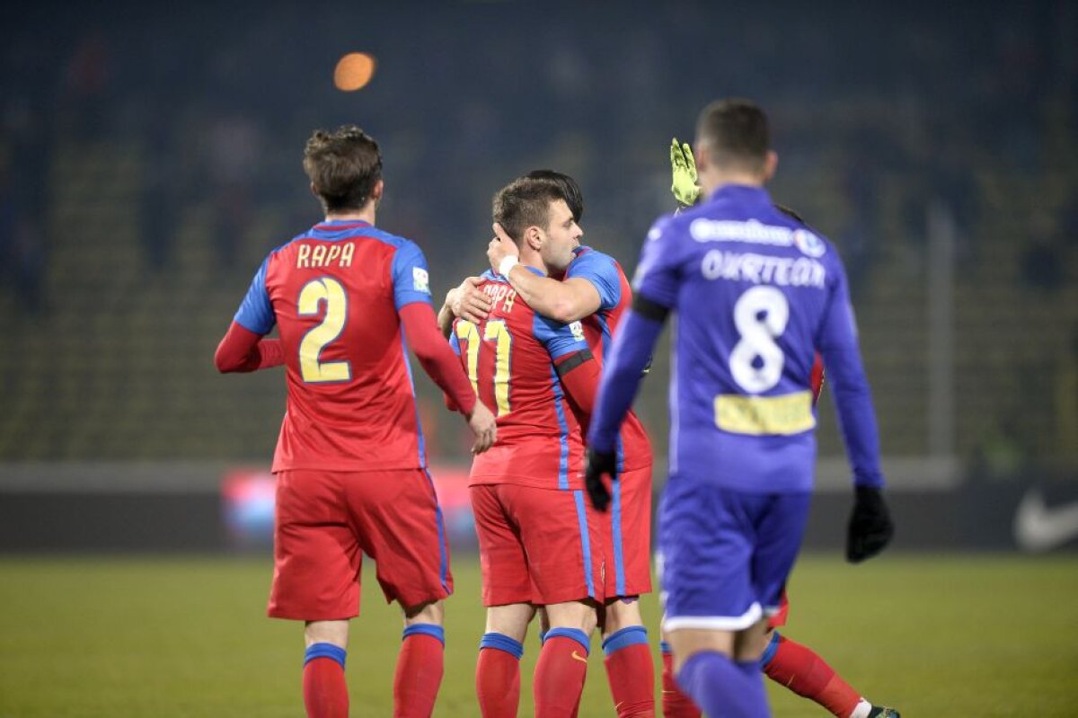 VIDEO+FOTO 4 din 4 și a venit vacanța pentru Steaua lui Reghe » Roș-albaștrii s-au impus cu 3-1 în fața lui ACS Poli