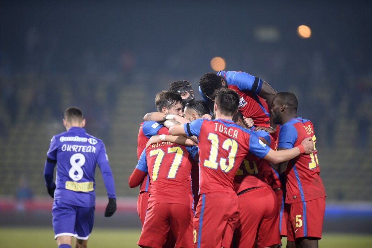 VIDEO+FOTO 4 din 4 și a venit vacanța pentru Steaua lui Reghe » Roș-albaștrii s-au impus cu 3-1 în fața lui ACS Poli