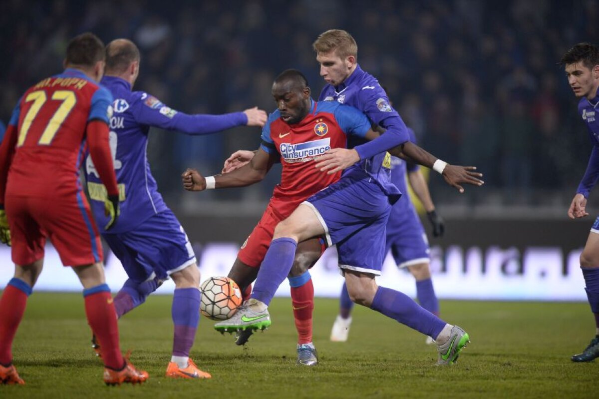 VIDEO+FOTO 4 din 4 și a venit vacanța pentru Steaua lui Reghe » Roș-albaștrii s-au impus cu 3-1 în fața lui ACS Poli