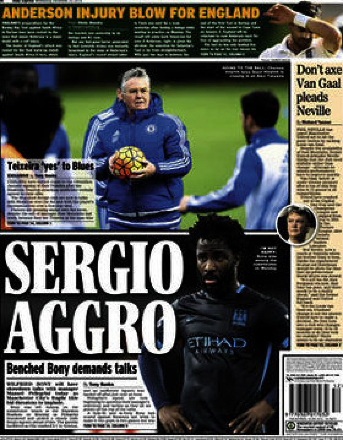 Ce scriu azi ziarele de sport din lume (23 decembrie 2015) 