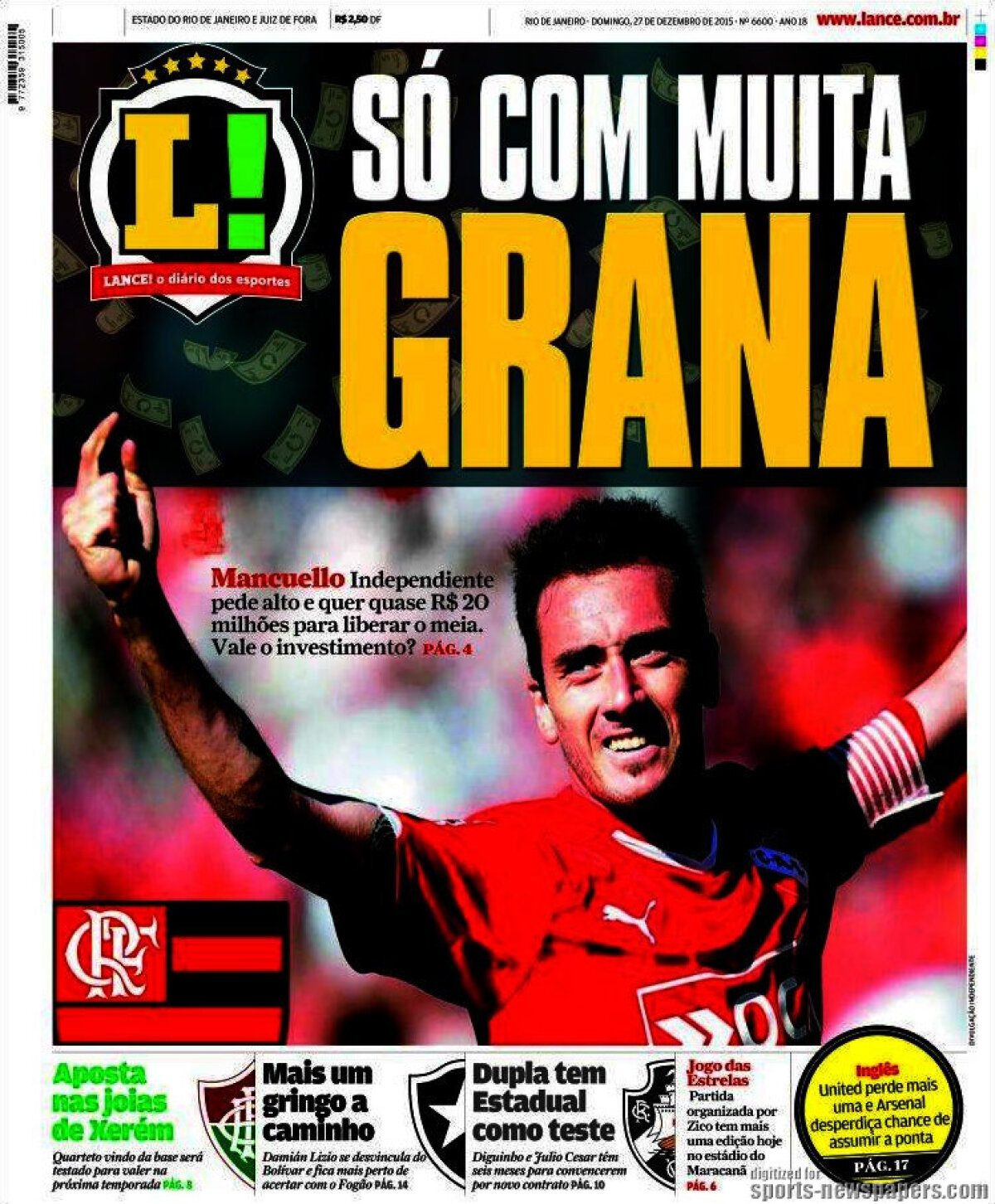 Ce scriu azi ziarele de sport din lume (28 decembrie 2015)