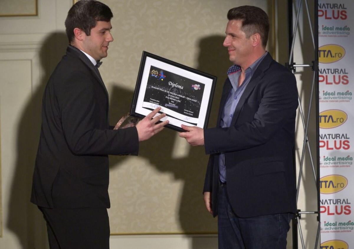 S-au decernat premiile AFAN » Cine sînt cei mai buni jucători, antrenori, conducători şi jurnalişti din 2015