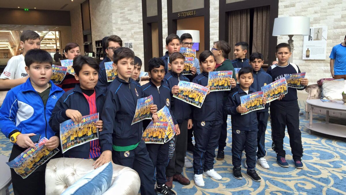 GALERIE FOTO Steliștii, alături de copiii din familiile defavorizate