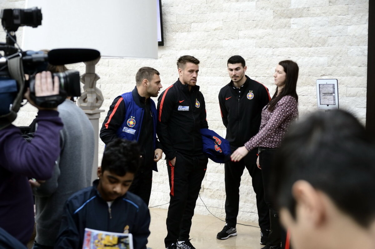 GALERIE FOTO Steliștii, alături de copiii din familiile defavorizate