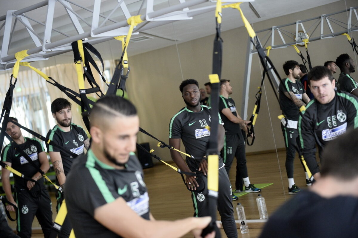 GALERIE FOTO TRX și spinning la Stejarii » Reghe nu îi menajează pe steliști înainte de plecarea în Antalya