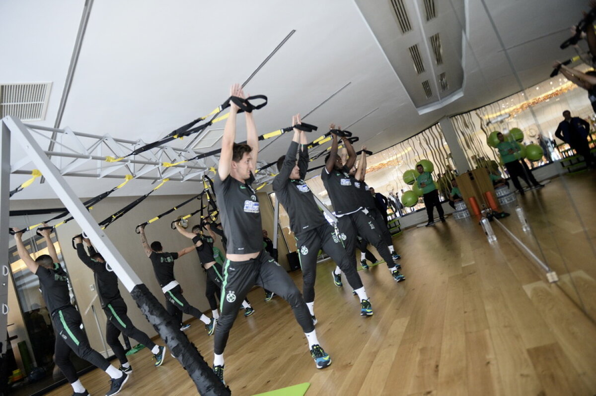 GALERIE FOTO TRX și spinning la Stejarii » Reghe nu îi menajează pe steliști înainte de plecarea în Antalya