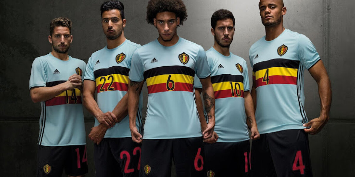GALERIE FOTO Belgia și Germania și-au prezentat echipamentele pentru Euro 2016 » Surpriza pregătită de Adidas pentru șorturi :)