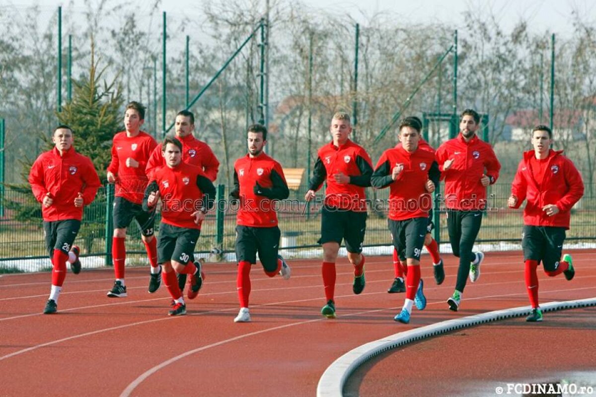 GALERIE FOTO Dinamo s-a reunit azi » Şase nume noi s-au antrenat sub comanda lui Rednic