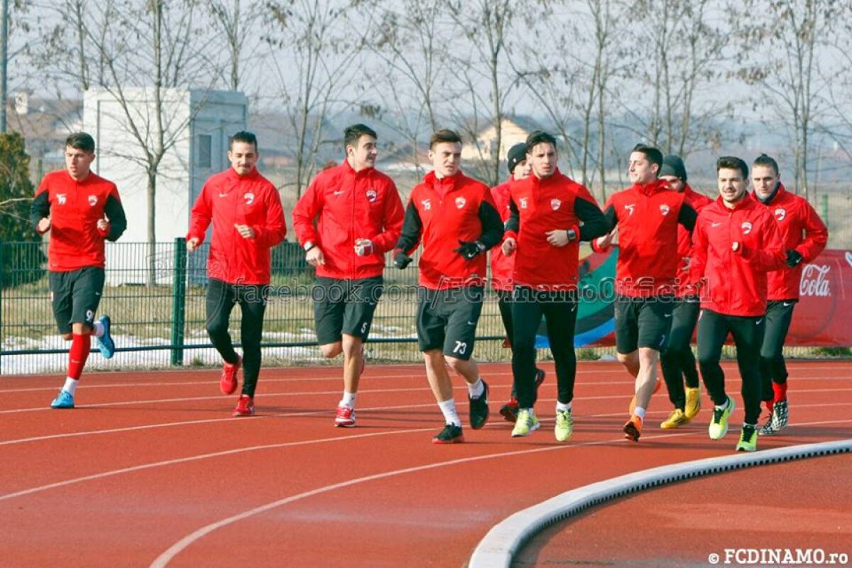GALERIE FOTO Dinamo s-a reunit azi » Şase nume noi s-au antrenat sub comanda lui Rednic