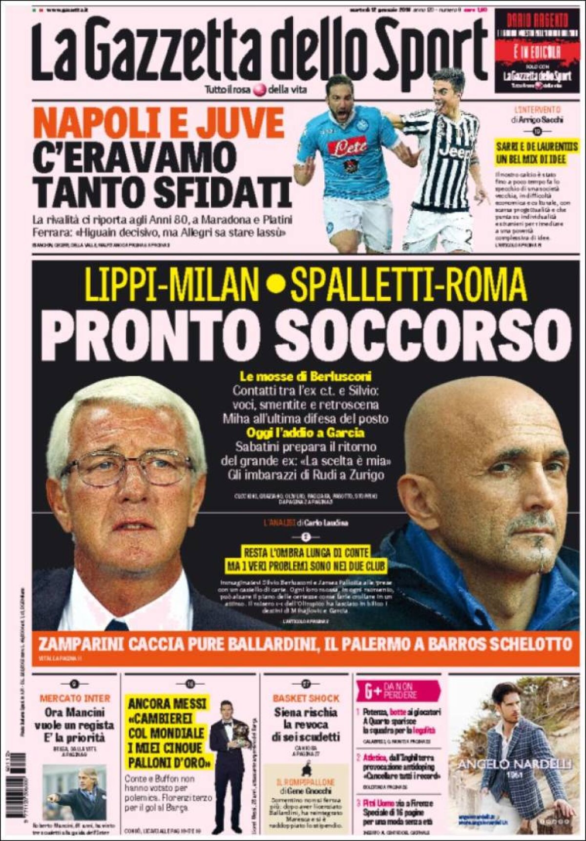 Ce scriu azi ziarele de sport din lume (12 ianuarie 2016)