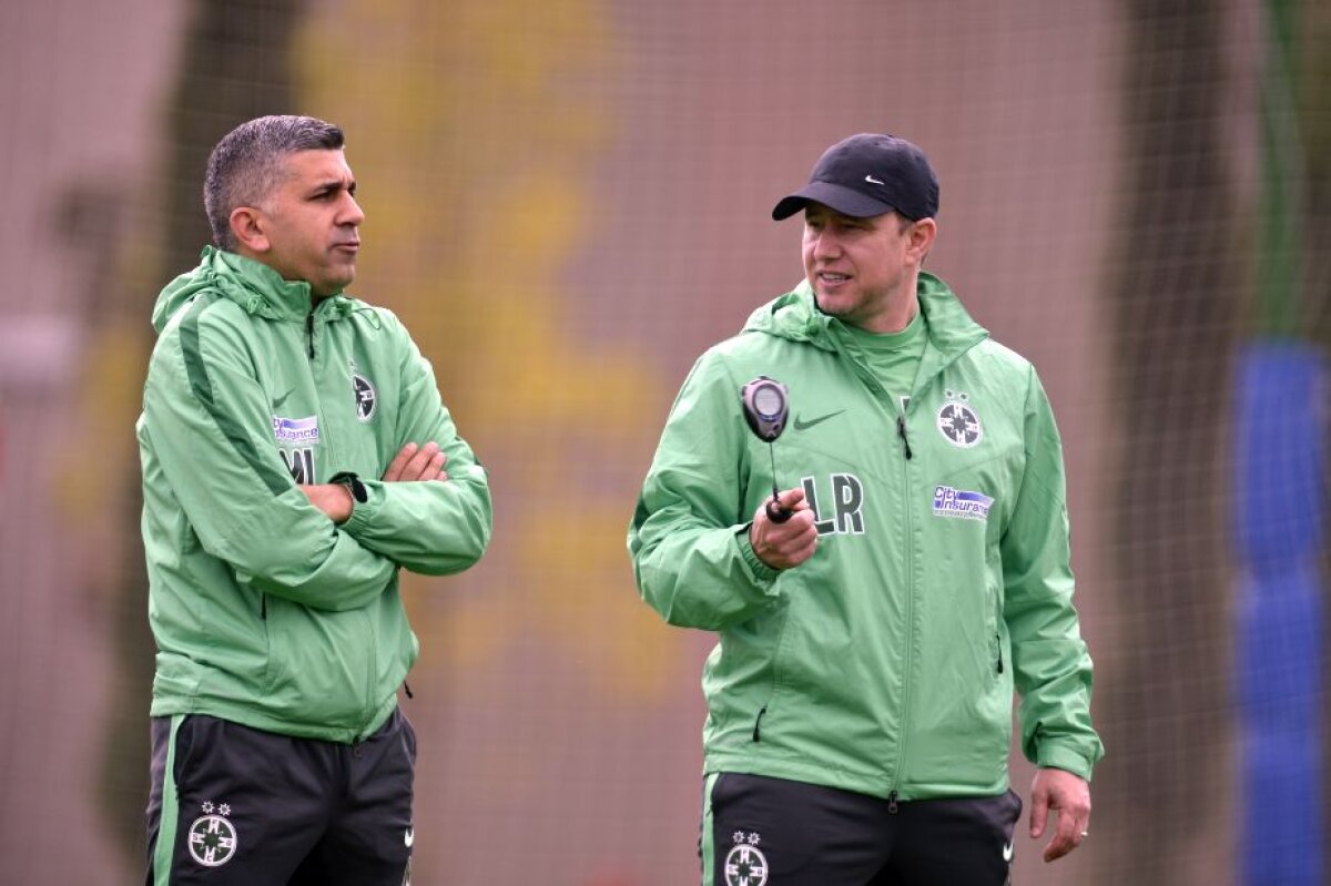 GALERIE FOTO Steliștii au fost puși la jug » Cum a arătat antrenamentul de azi al roș-albaștrilor