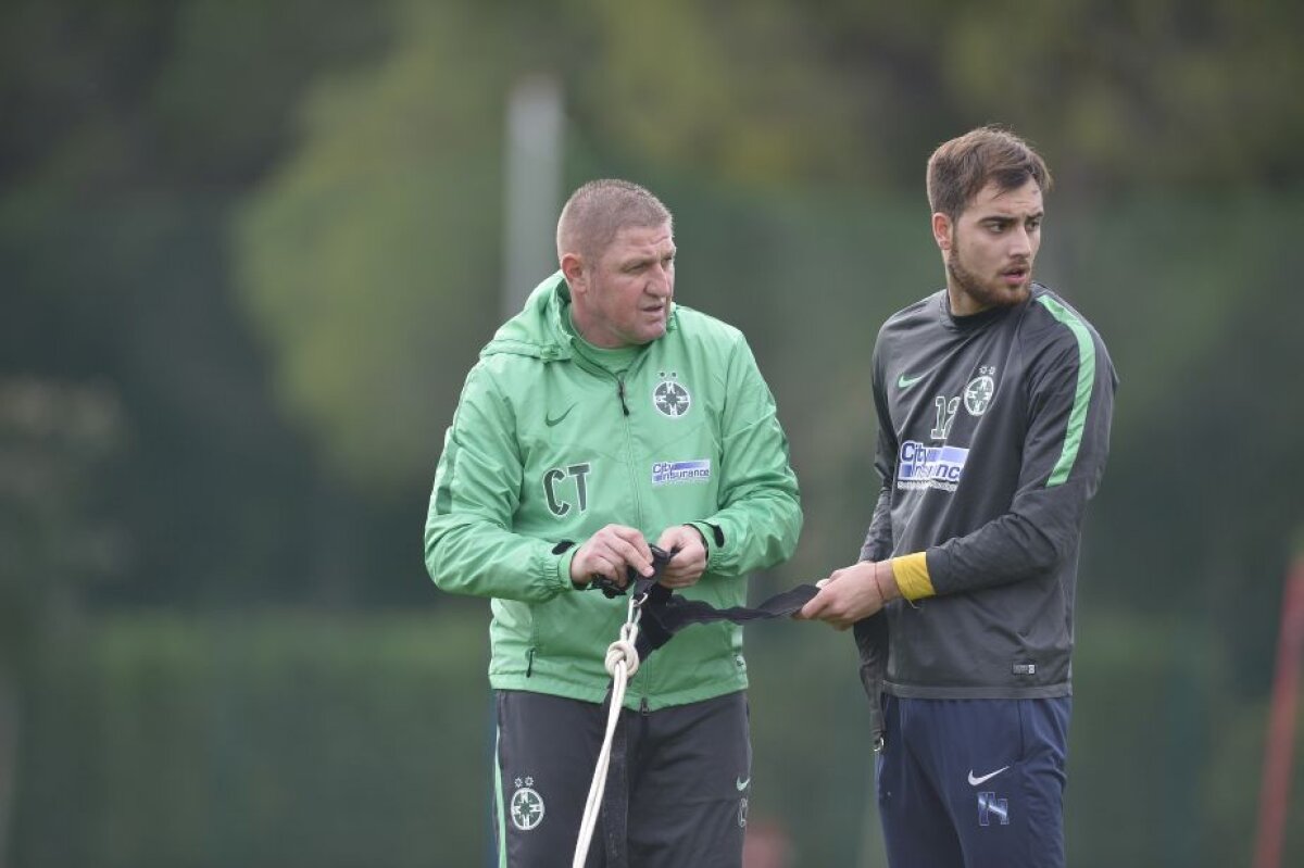 GALERIE FOTO Steliștii au fost puși la jug » Cum a arătat antrenamentul de azi al roș-albaștrilor