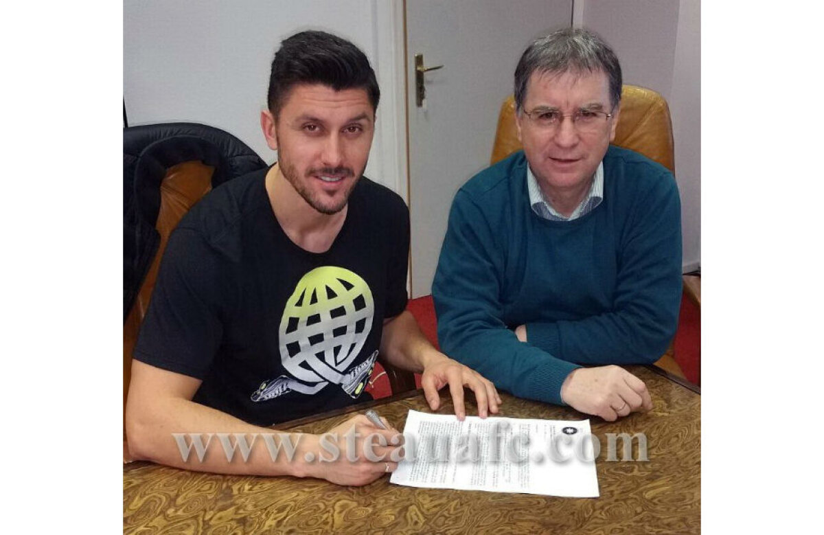 OFICIAL Marica a semnat cu Steaua: "Am ales echipa care m-a dorit cel mai mult!"