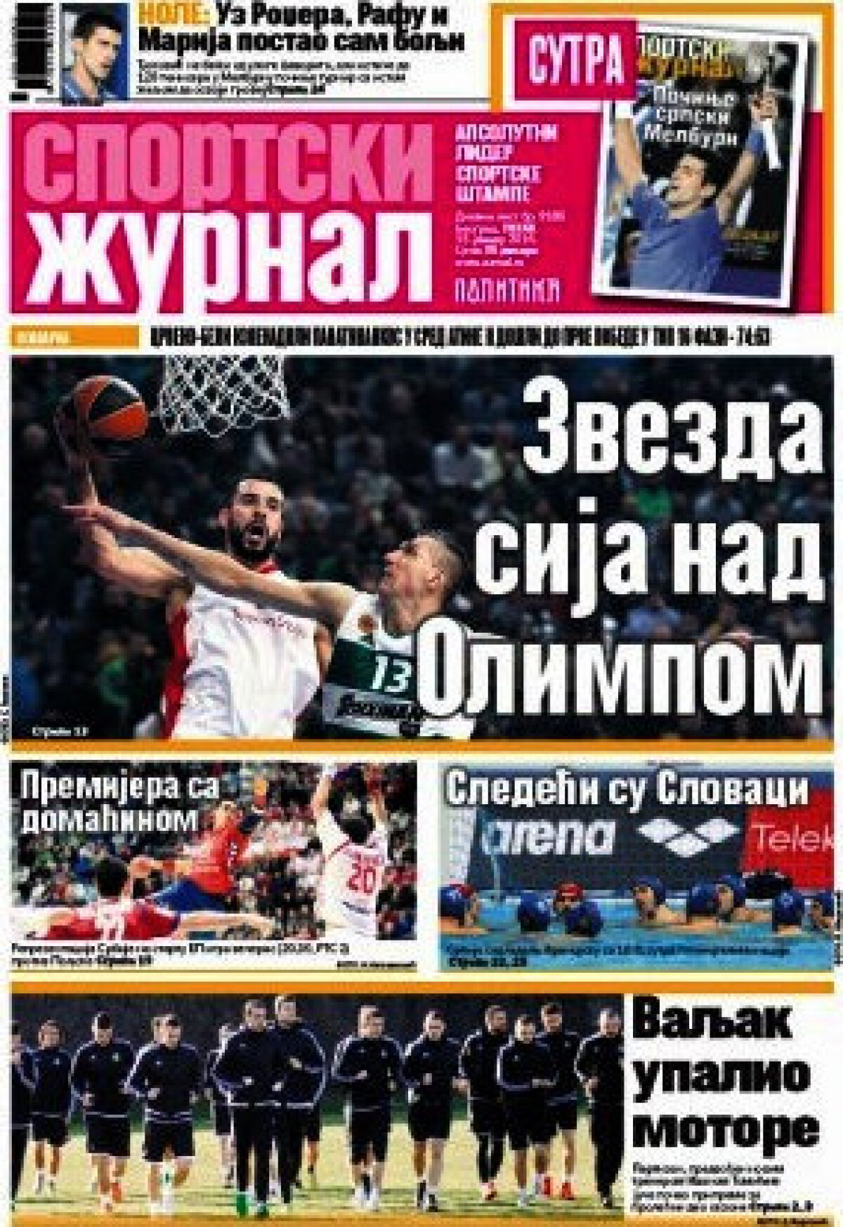 Ce scriu azi ziarele de sport din lume (15 ianuarie 2016)