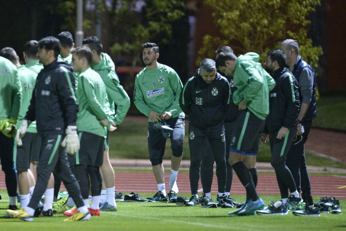 FOTO EXCLUSIV A ajuns pe mîna lui Reghe! Primele imagini cu Marica la antrenamentele Stelei